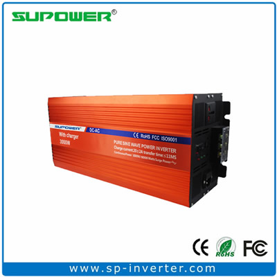 3000W UPS Pure Sine Wave Power Inverter with battery charger